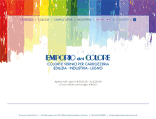 Tablet Screenshot of emporiodelcolore.it